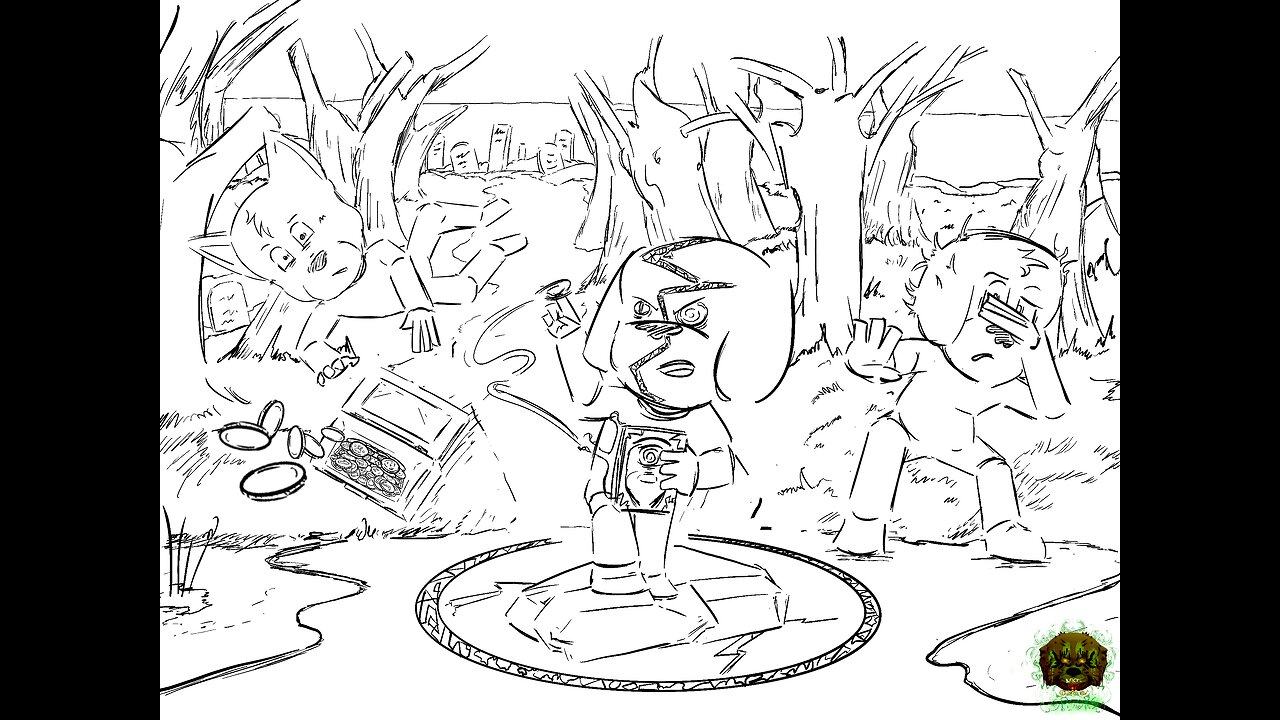 dark arts n entangled souls / concept (speed paint)