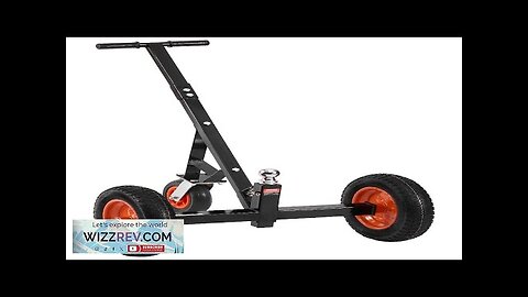 1000lbs Trailer Dolly 16.7 and 22 in Adjustable Height 2 in Ball Review