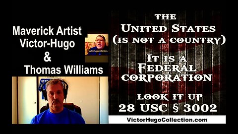 USA Corporation Constitutional Republic The New Blueprint For Humanity Thomas Williams Victor Hugo