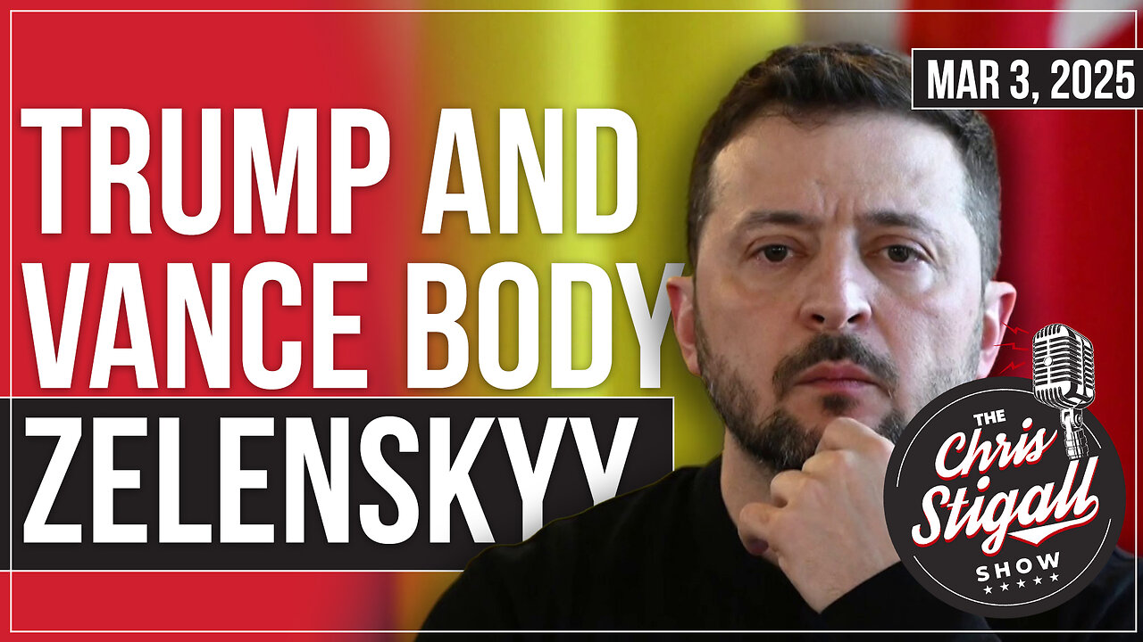 Trump and Vance Body Zelenskyy