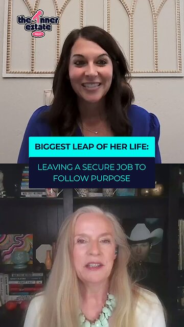 Biggest leap of her life: leaving a secure job to follow purpose