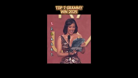 Top 7 Grammy win 2025