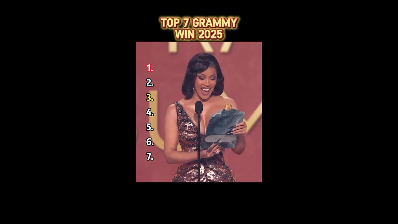 Top 7 Grammy win 2025