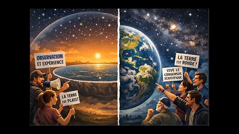 Pourquoi les platistes et les globistes ne se comprennent pas