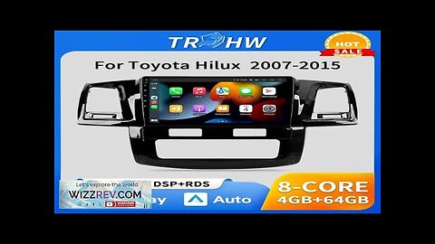 2Din Android 13 Car Radio for Toyota Fortuner 1 Hilux Revo Vigo Review