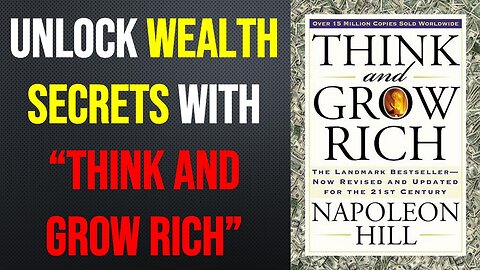 Think and and Grow Rich | Book Summary & Review | How to Unlock Wealth Secrets | Audiobook