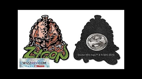 Doctor Who: Flashback Collection: Enamel Pin Badge: Zygon Review