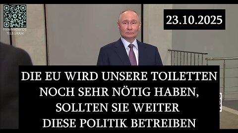 Putin zu den neuen EU-Sanktionen gegen Russland - 23.10.2025