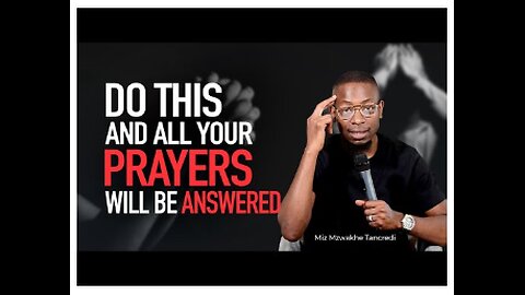 This is why most PRAYERS are not ANSWERED.