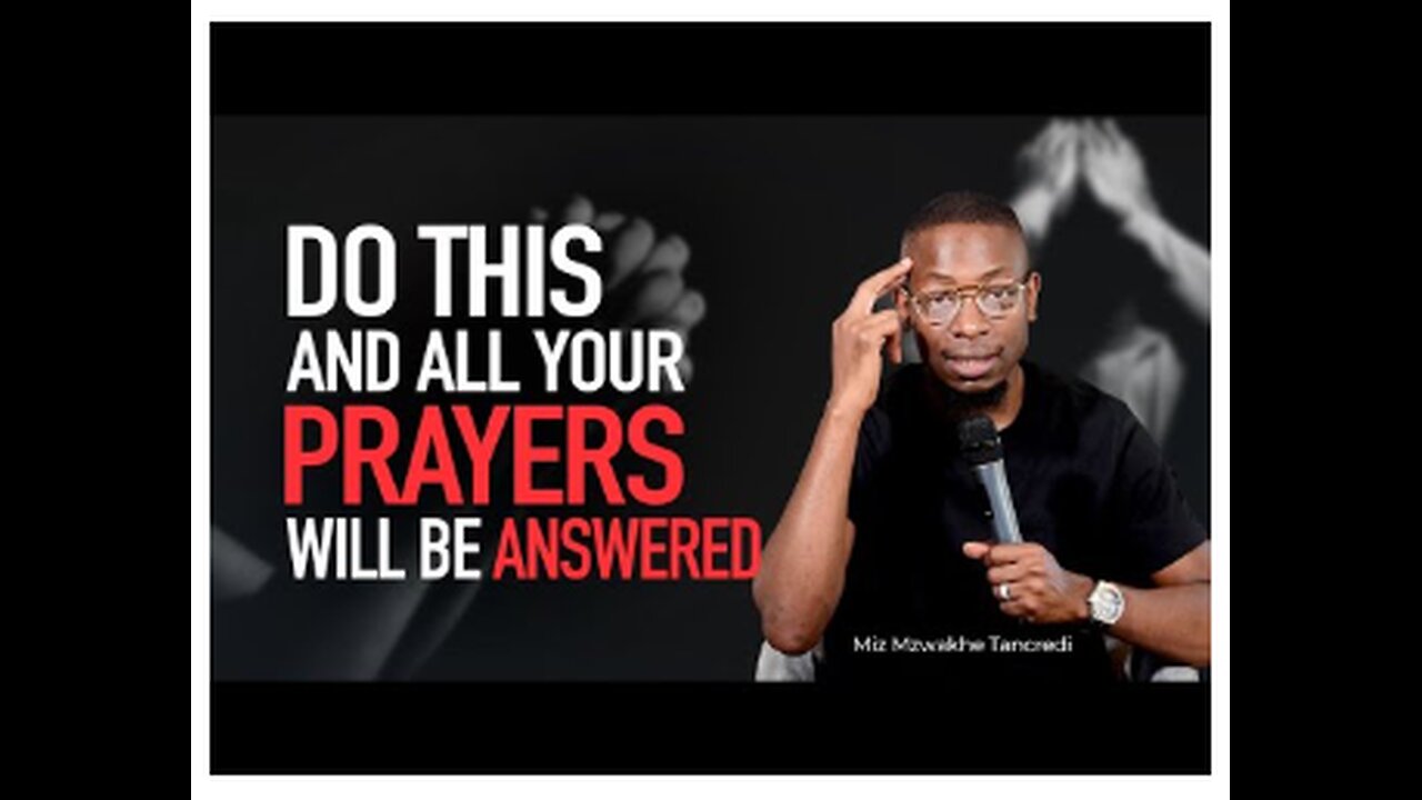 This is why most PRAYERS are not ANSWERED.