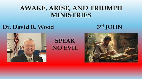 3rd JOHN - SPEAK NO EVIL