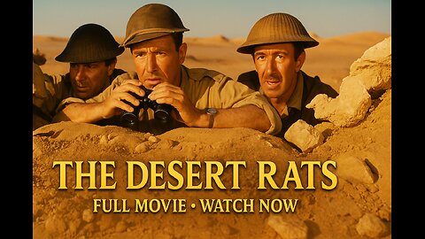 The Desert Rats (1953) – Richard Burton • James Mason | Full Movie