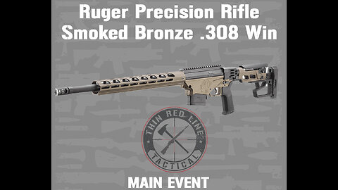 Ruger Precision Rifle Smoked Bronze .308 Win