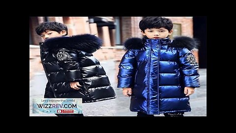 Boys Down Jacket Coat Overcoat Cotton 2023 Lovey Warm Thicken Winter Plus Review