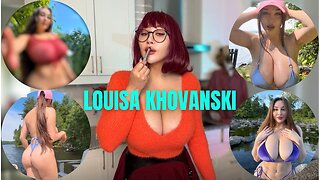 Louisa Khovanski Best Hot Curvy Plus Size Model Shows Off The Best Stunning Moments