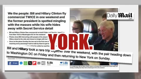 Fact Check: Photo Does NOT Show Bill & Hillary Clinton Fleeing U.S. Before Epstein Document Release