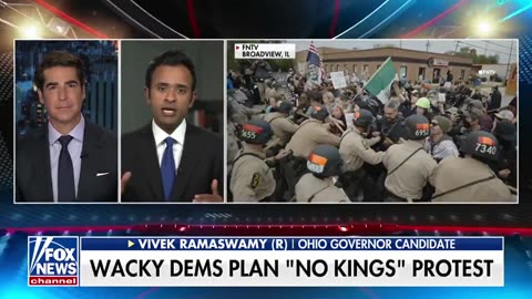 NEW: Vivek Ramaswamy just DRAGGED “NO KINGS DAY” through the MUD