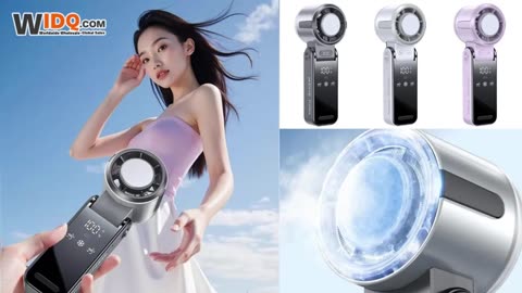 🎐 ChillMate Foldable Mini Fan – Instant Ice Cool Anywhere! ❄️
