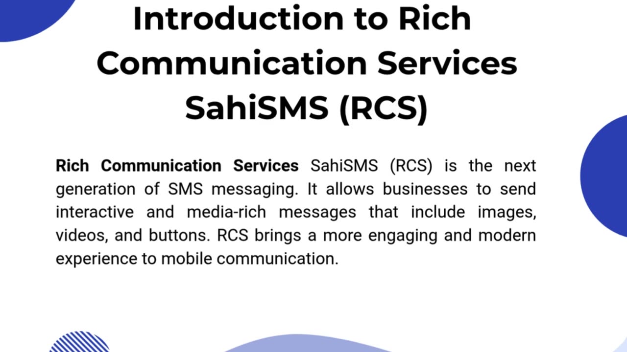RCS Message Service The Future of Business Communication