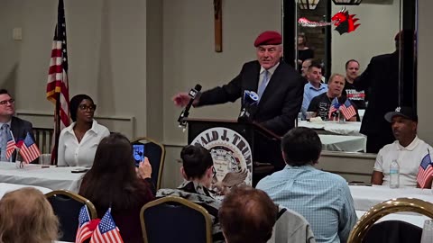 Post-Mayoral Debate #CurtisSliwa in Brooklyn NY Speaks to Supporters!