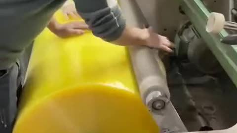 "Unveiling the Mystery: How Packaging Tape is Made in a Factory with a Making Machine!"