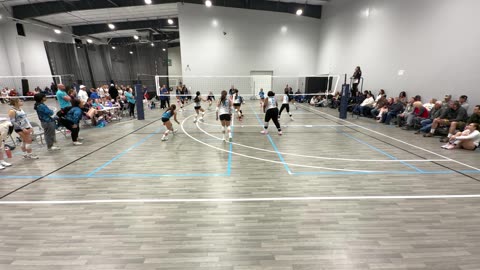 SUVL Mojo Girls 17/18 Tourney - Pool Play Day 1: vs Tala 17 - Set 2 of 2