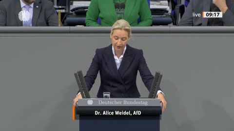Alice Weidel legt Deutschland-Plan vor - AfD-Fraktion mit Standing Ovations!
