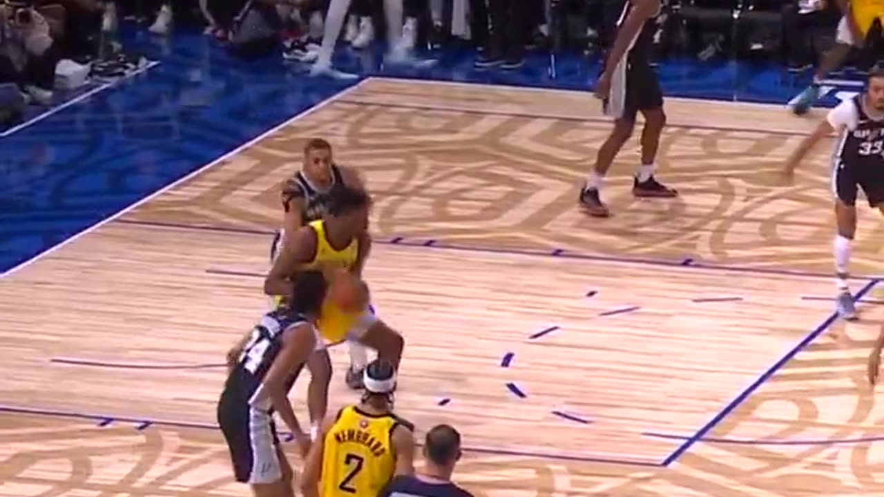 T.J. McConnell: HEART & SOUL! 😤 Creates scoring chance for Bryant