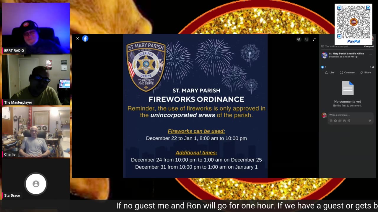 WELCOME TO ERRT RADIO ON RUMBLE