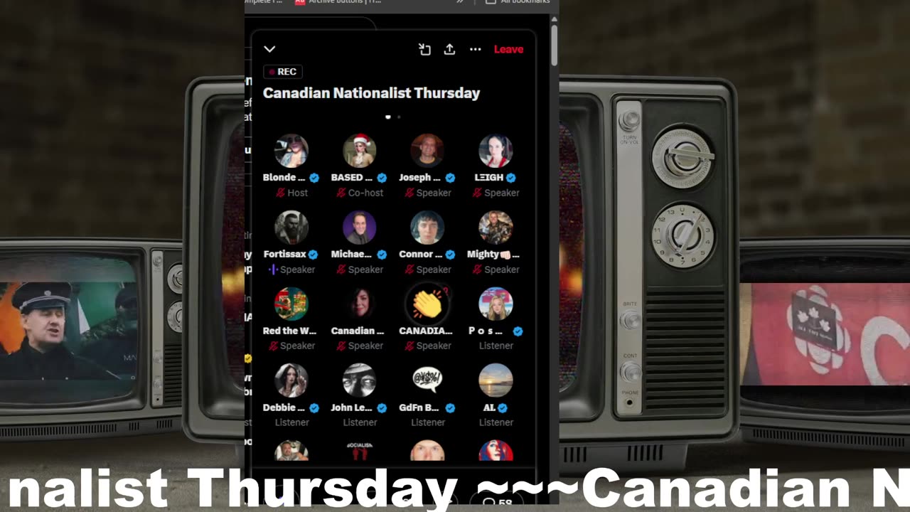 Canadian Nationalist Thursday