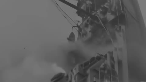 German Propaganda Footage Shows Allied Ship Sinking 1940