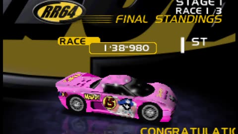 N64 Longplay 010 - Ridge Racer 64 - US