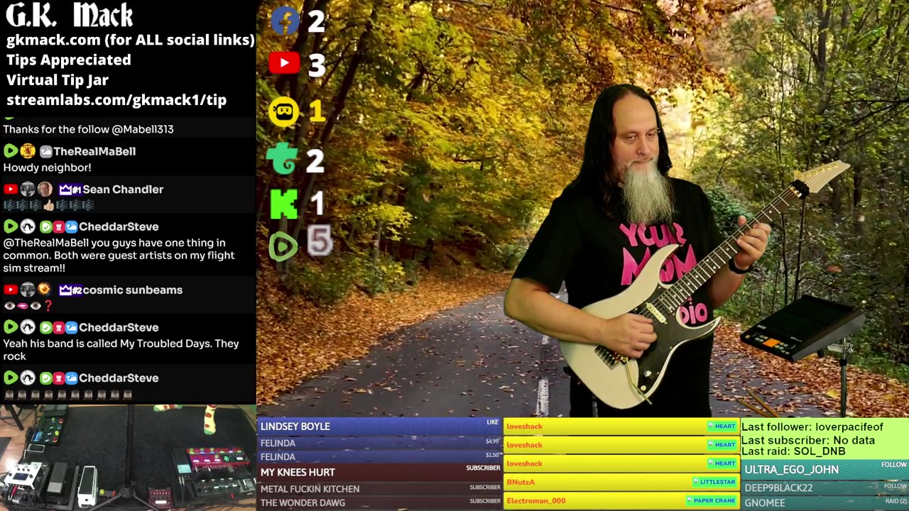 G.K. Mack Live Looping Jackassery & Rants MultiStream Saturdays #158 #Livelooping #Jackassery