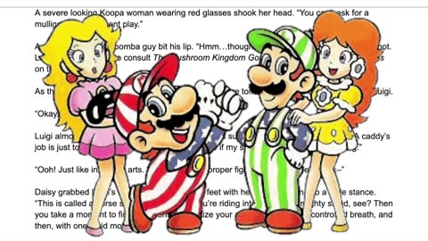 Mario Golf Madness: How Luigi Met Daisy