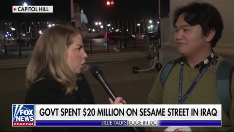 A lot of DC residents appeared angry over Trump's aid cuts
