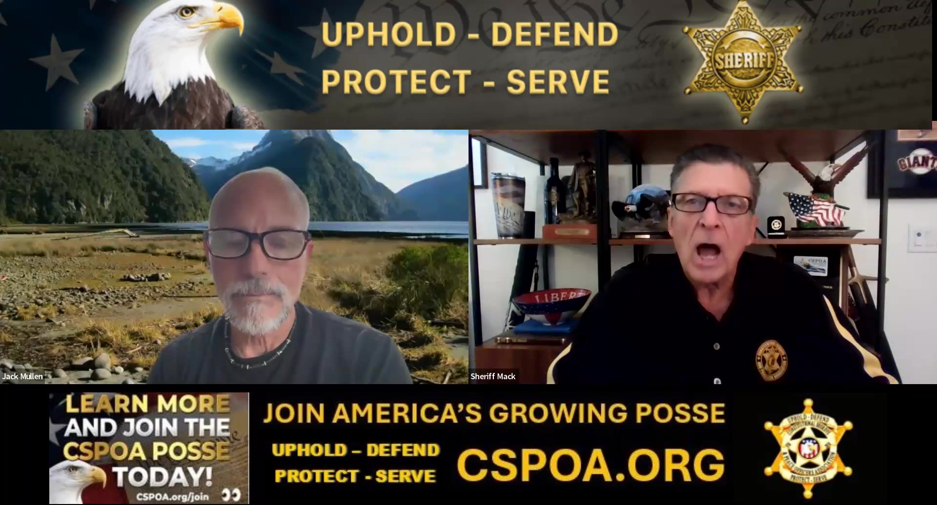 Consider Attacks on CSPOA as a Badge of Honor - Sheriff Mack