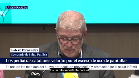 Los pediatras catalanes velarán por reducir el uso de pantallas en niños