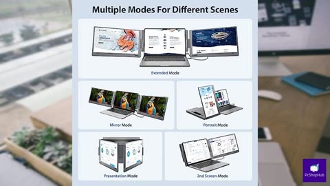 KYY Triple Portable Monitor for Laptop