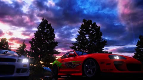 𝑴𝒚 𝒍𝒊𝒇𝒆 𝒃𝒆 𝒍𝒊𝒌𝒆 Fast & Furious – Brian's Skyline & Supra Assetto Corsa - PREDATOR (1080p, h264)