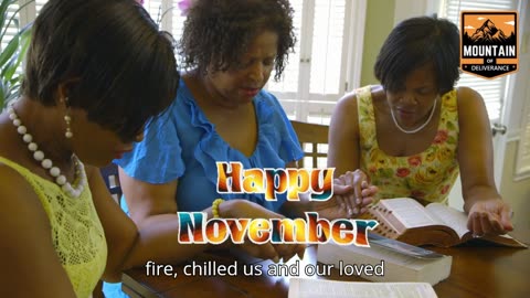 Prayer for November Happy New Month Brethren! Declare Peace, Favour & Divine Direction