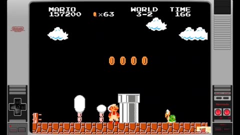 Super Mario Bros. (NES) - World 3-2