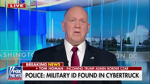 Tom Homan: The threats aren't over