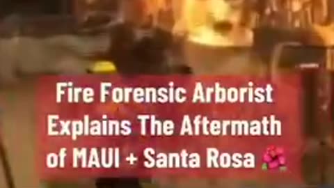 Fire Forensic Reveals： Not Natural Wild Fires -- But The Result of Direct Energy Weapons.