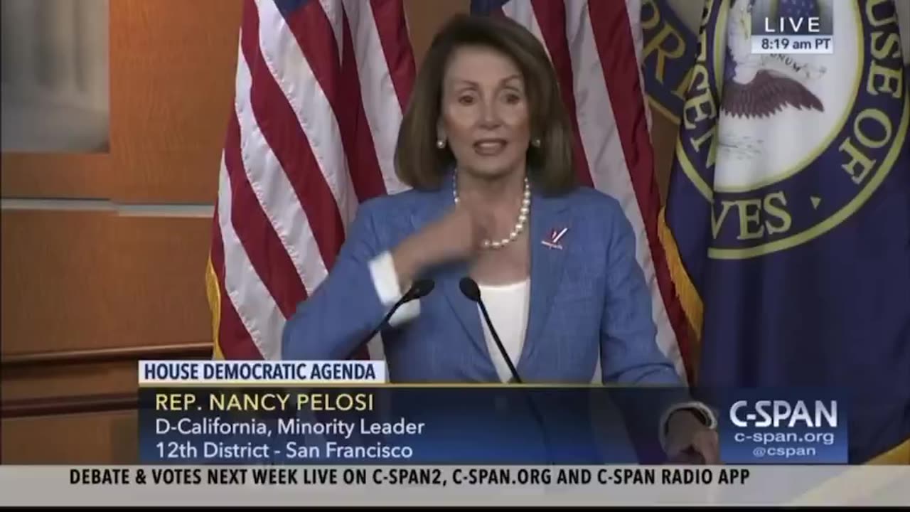 Here is the Pelosi wrap up smear Delta