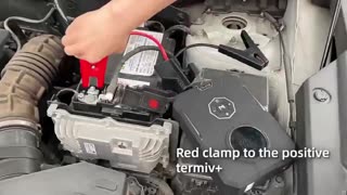 Portable Jump Starter Power Bank with Air Pump Car Battery Starter
