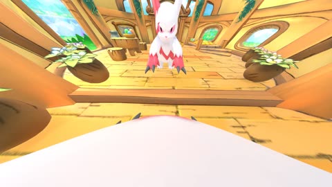 Zangoose First Person Mirror POV Post Transformation Pokemon Mystery Dungeon Animation