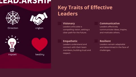 Strong leadership abilities