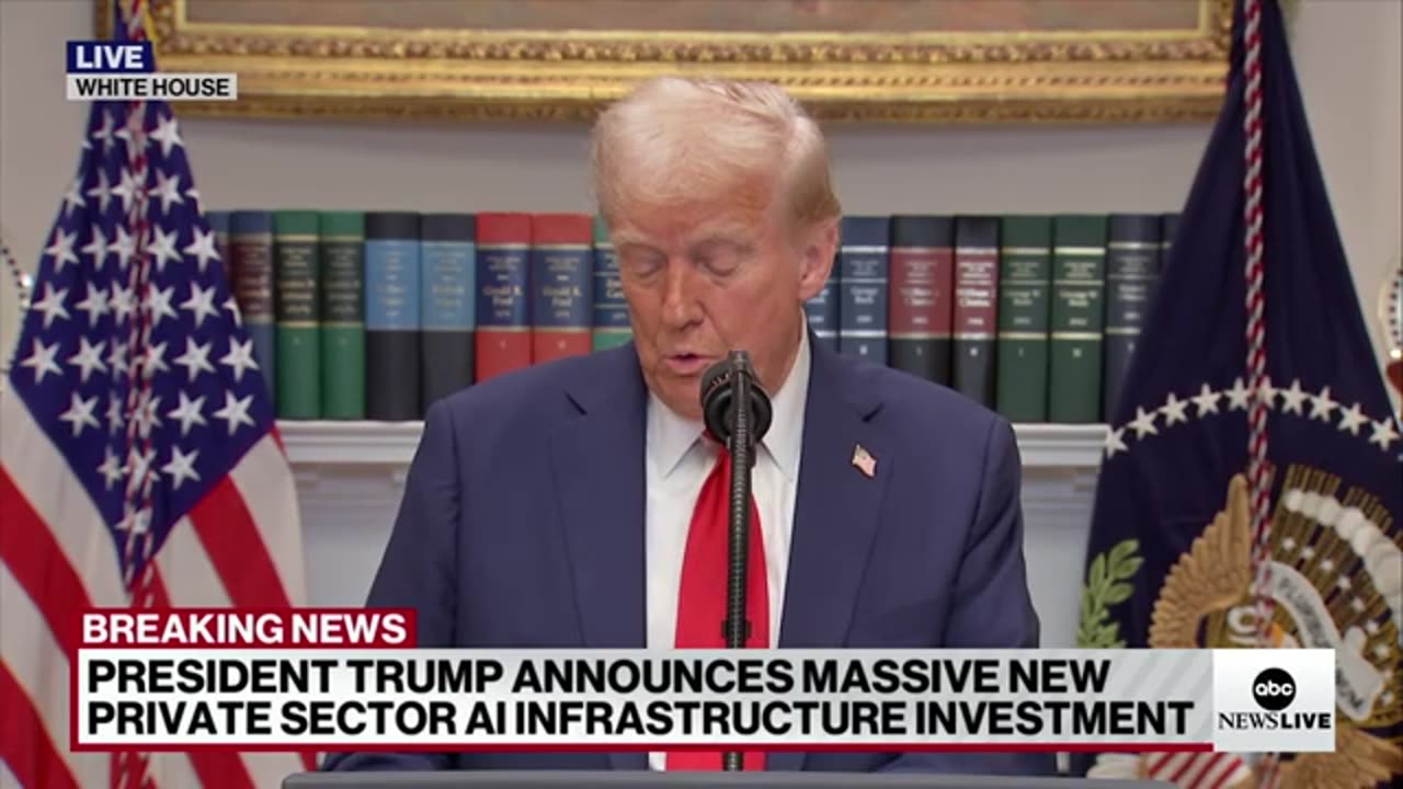 President Trump announces 'Stargate' venture to invest $500 billion in AI infrastructure