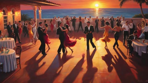 Latin Dancefloor Music- Cozy Sunset Cafe Vibes- Fiesta Latina