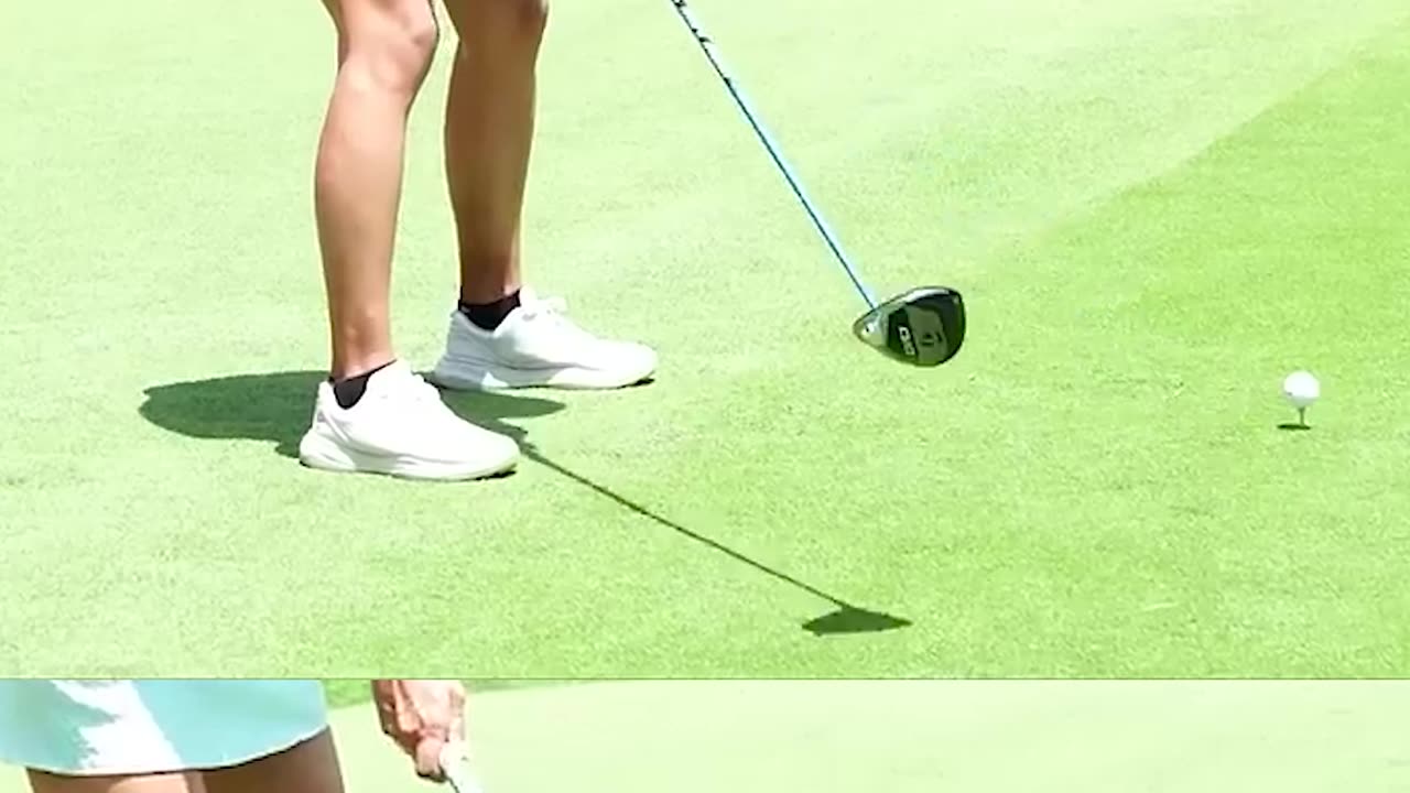 That driver is singing #golf #golfer #professional #athlete #driver #hit #swing #shot #green #pro